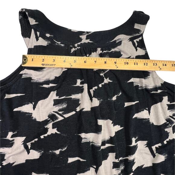 Alfani Embellished Neckline Sleeveless Balloon Bubble Hem Tank Top Blouse 2X - Picture 9 of 11